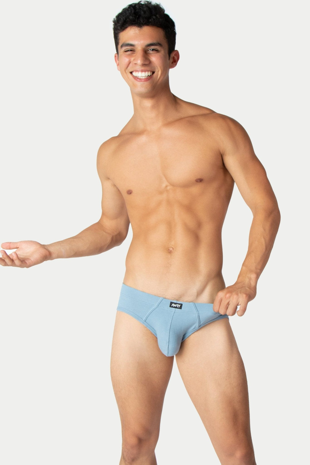 TEXTURE Briefs - Soft Blue - AWRY