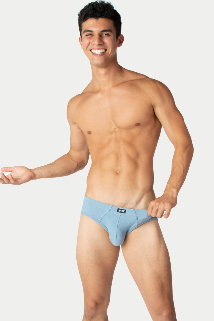 TEXTURE Briefs - Soft Blue - AWRY