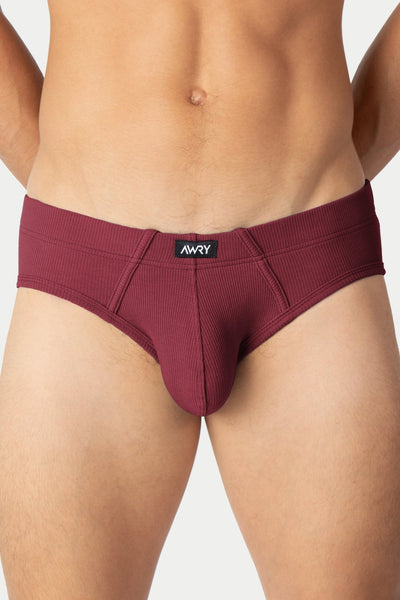 TEXTURE Briefs - Wine Red - AWRY