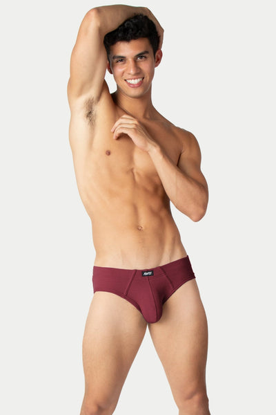 TEXTURE Briefs - Wine Red - AWRY