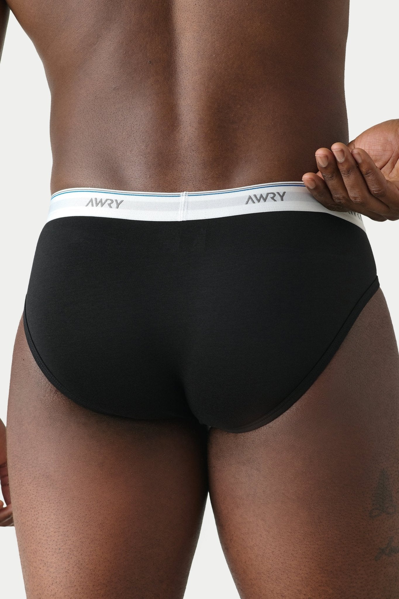 THROWBACK Briefs - Black - AWRY