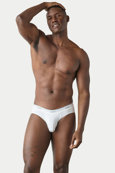 THROWBACK Briefs - White - AWRY