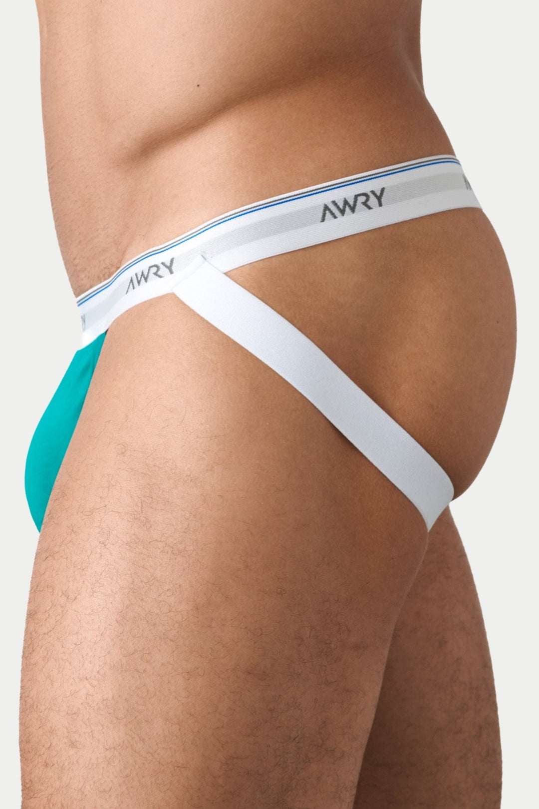 THROWBACK Jock Thong - Teal - AWRY