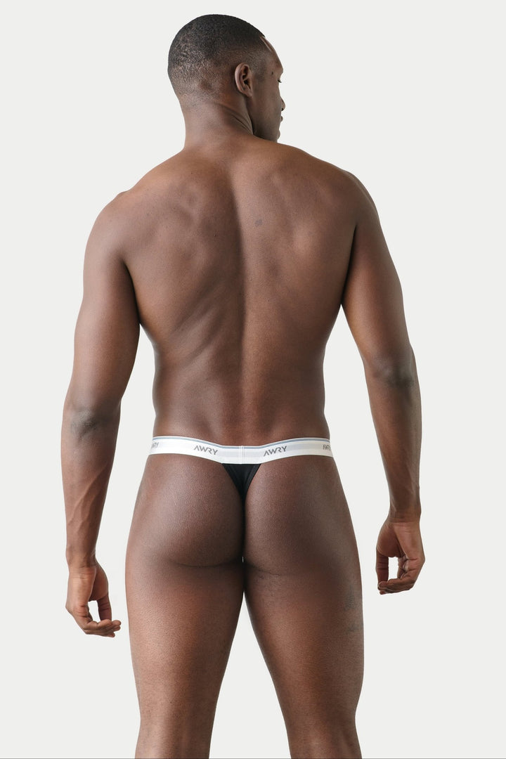 THROWBACK Thong - Black - AWRY