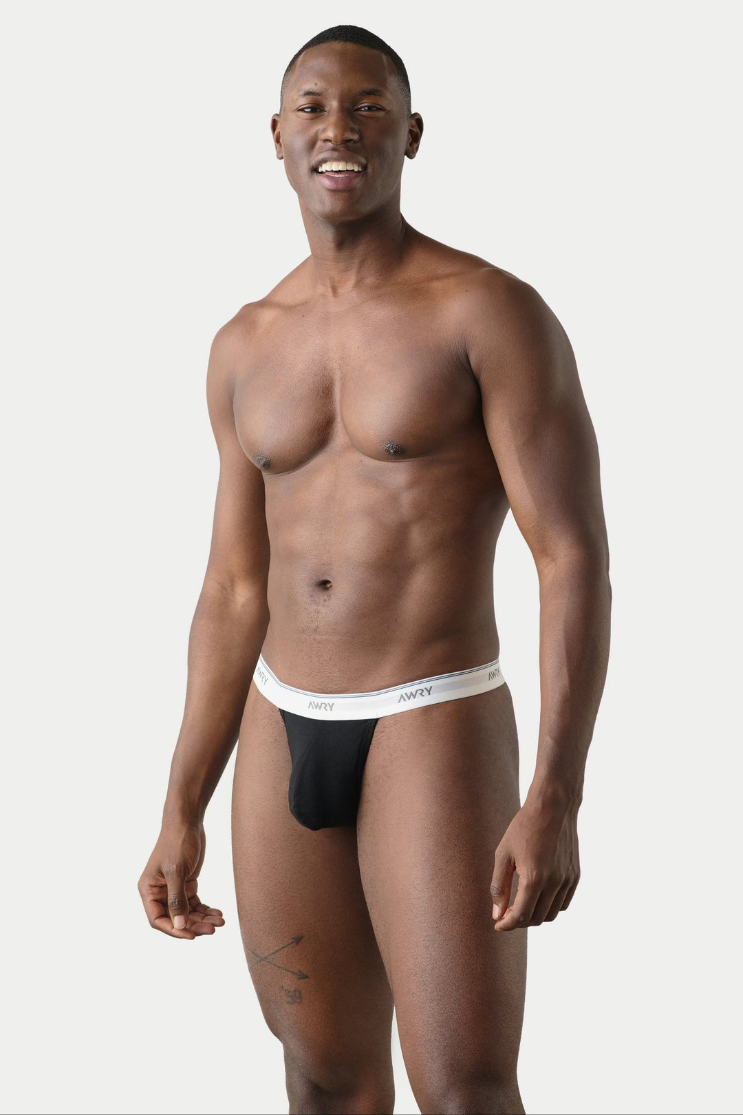 THROWBACK Thong - Black - AWRY