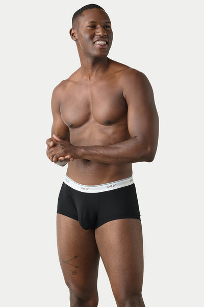 THROWBACK Trunks - Black - AWRY