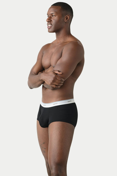 THROWBACK Trunks - Black - AWRY