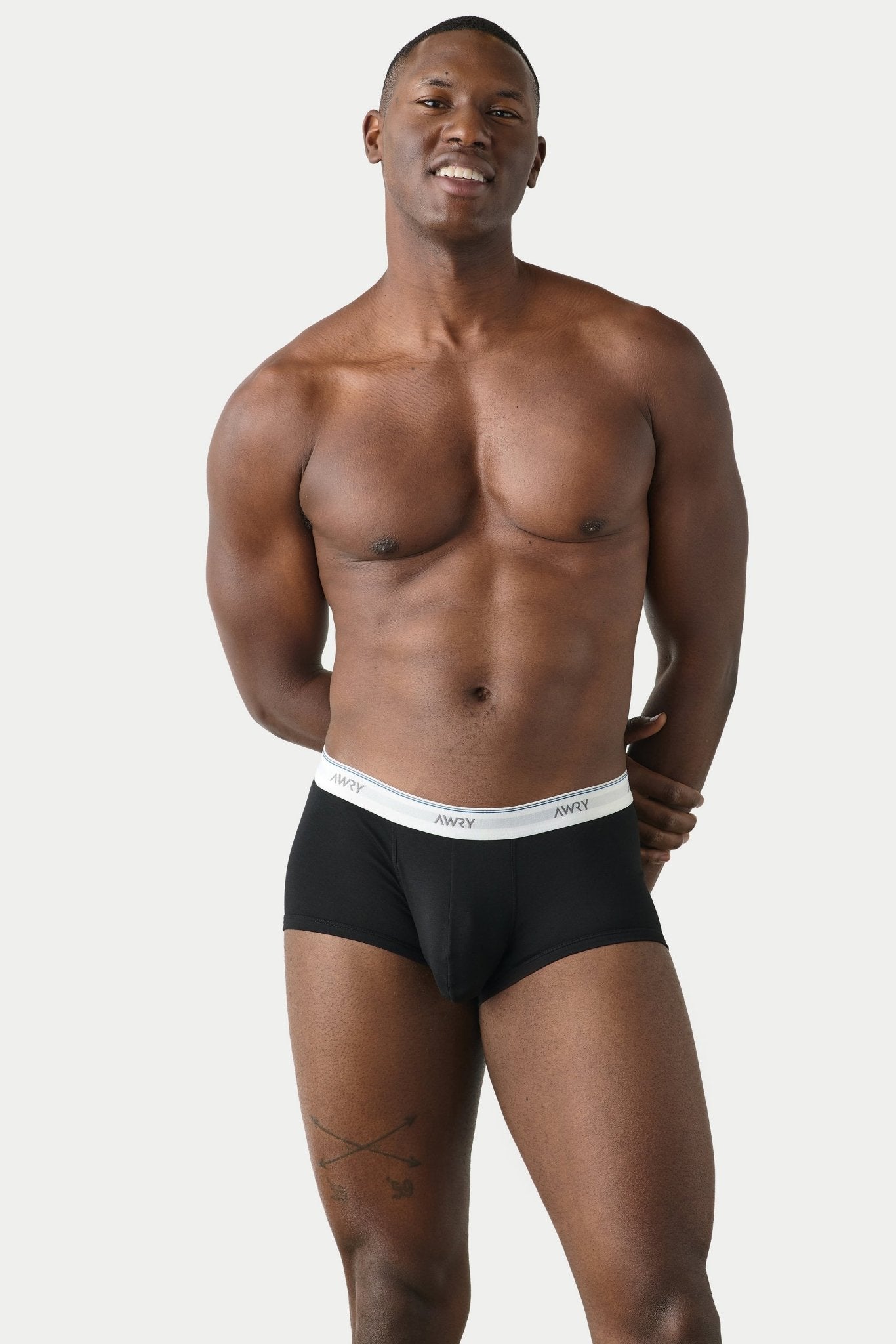 THROWBACK Trunks - Black - AWRY