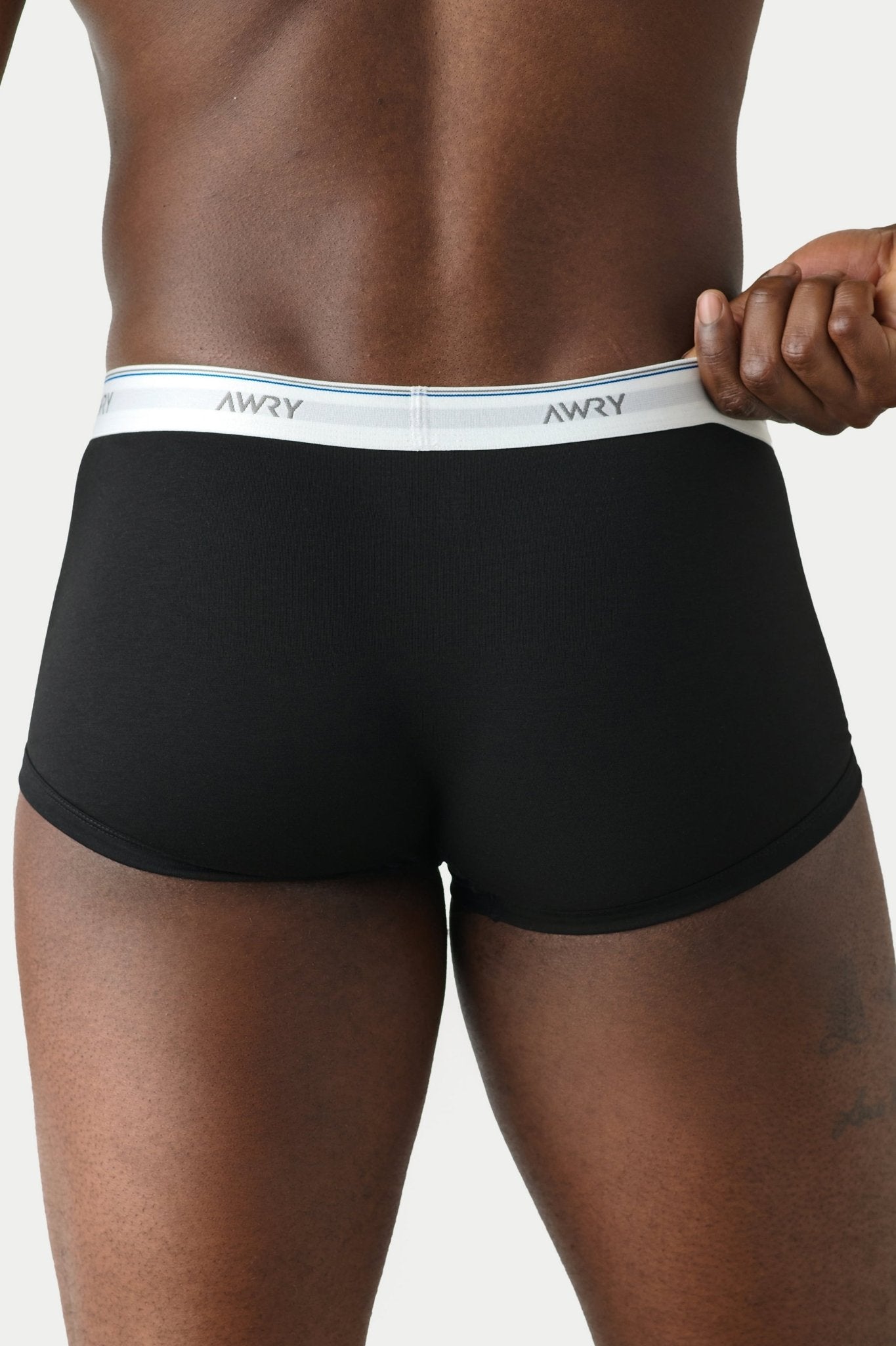 THROWBACK Trunks - Black - AWRY