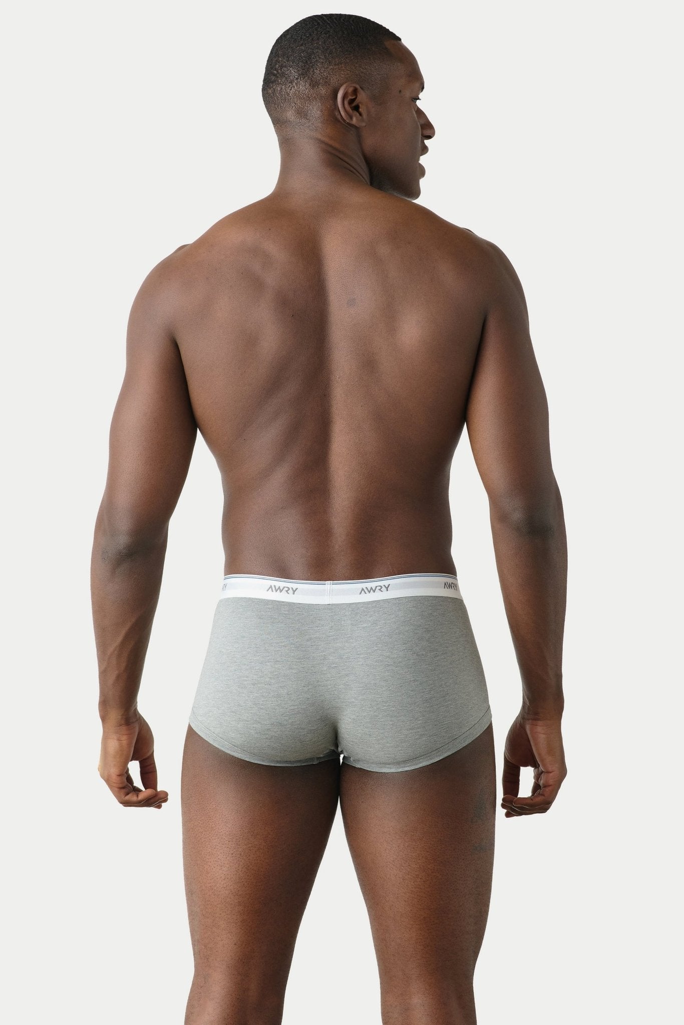 THROWBACK Trunks - Heather Gray - AWRY