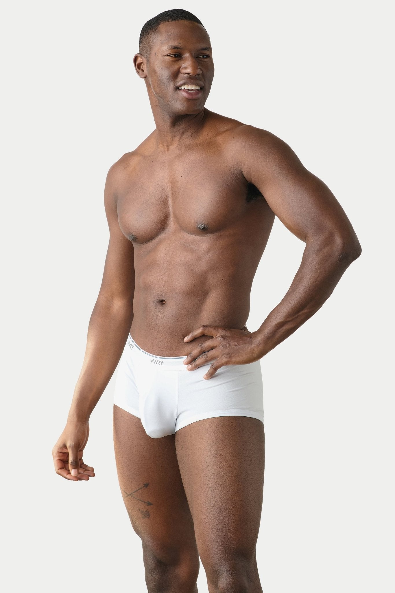 THROWBACK Trunks - White - AWRY