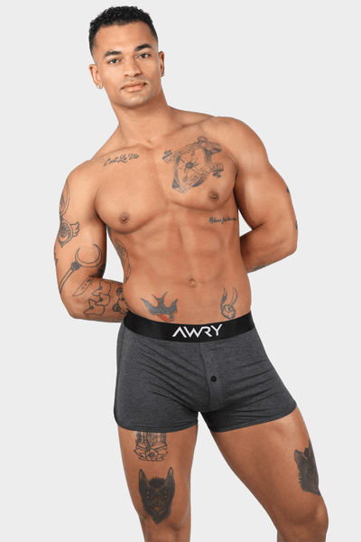 UPGRADE Boxers - Charcoal - AWRY