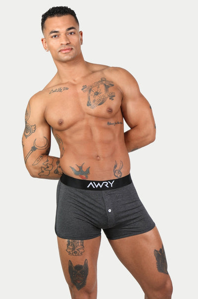 UPGRADE Boxers - Charcoal - AWRY