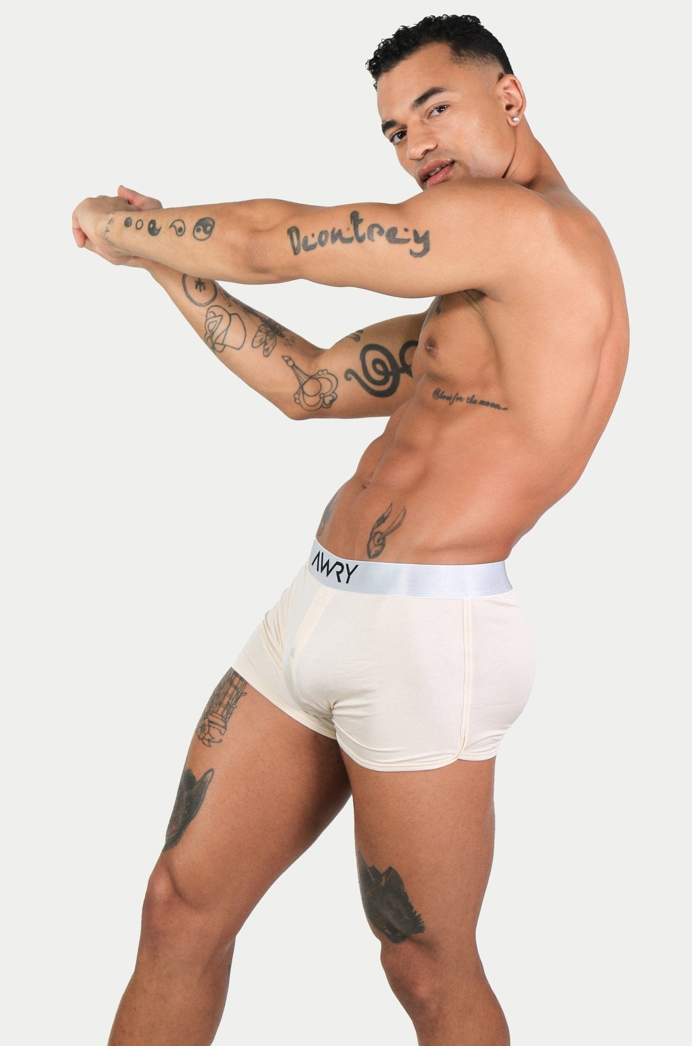 UPGRADE Boxers - Cream - AWRY