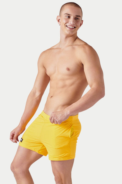 VARSITY Shorts - Amber - AWRY