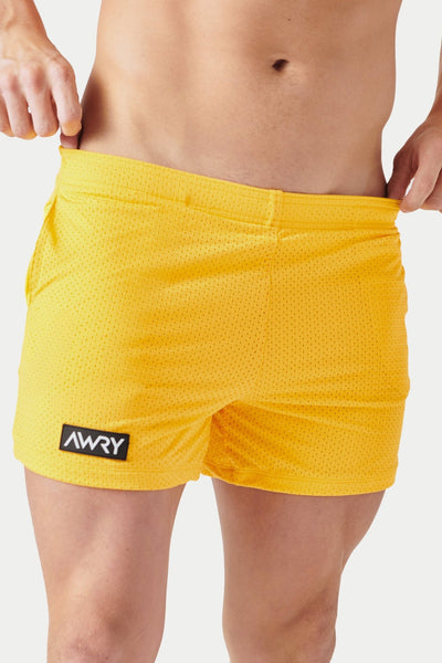 VARSITY Shorts - Amber - AWRY