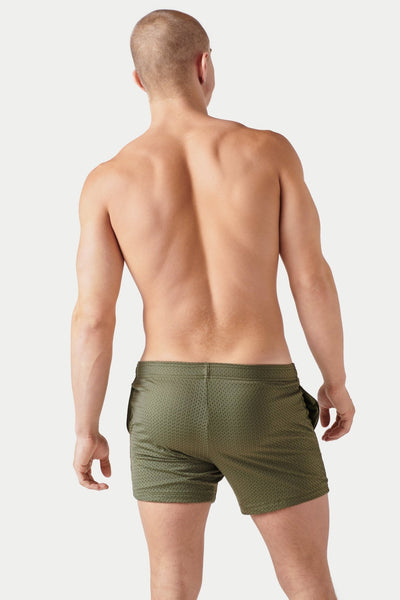 VARSITY Shorts - Army Green - AWRY