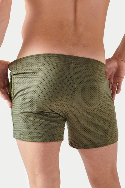 VARSITY Shorts - Army Green - AWRY