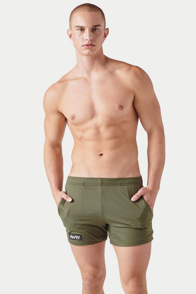 VARSITY Shorts - Army Green - AWRY