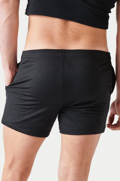 VARSITY Shorts - Black - AWRY