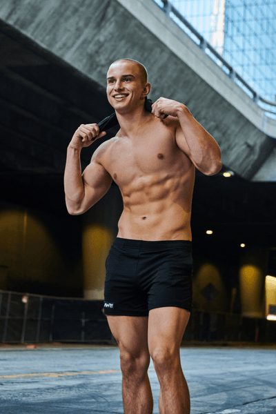 VARSITY Shorts - Black - AWRY