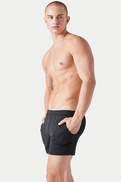 VARSITY Shorts - Black - AWRY