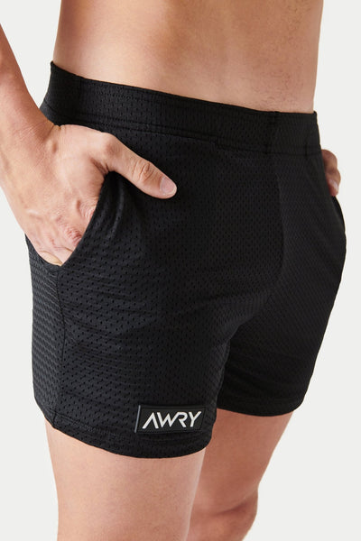 VARSITY Shorts - Black - AWRY