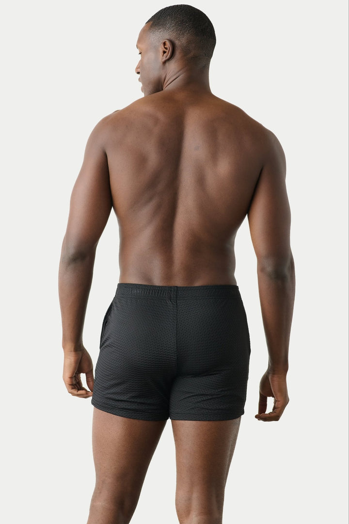 VARSITY Shorts - Black - AWRY