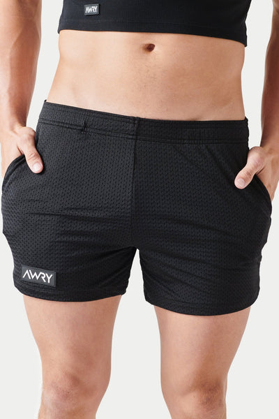 VARSITY Shorts - Black - AWRY