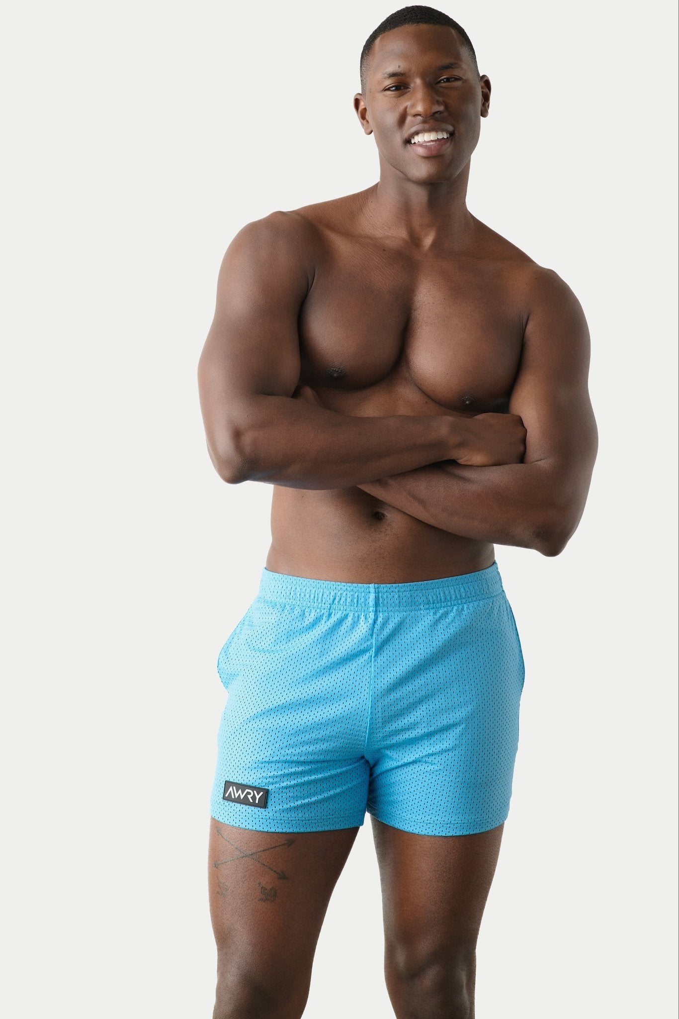 VARSITY Shorts - Blue - AWRY