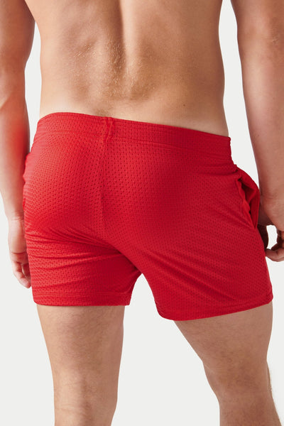 VARSITY Shorts - Red - AWRY