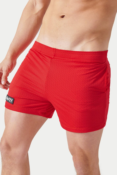 VARSITY Shorts - Red - AWRY