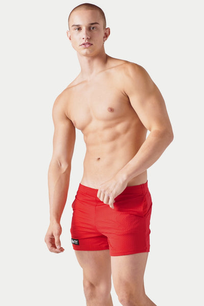 VARSITY Shorts - Red - AWRY