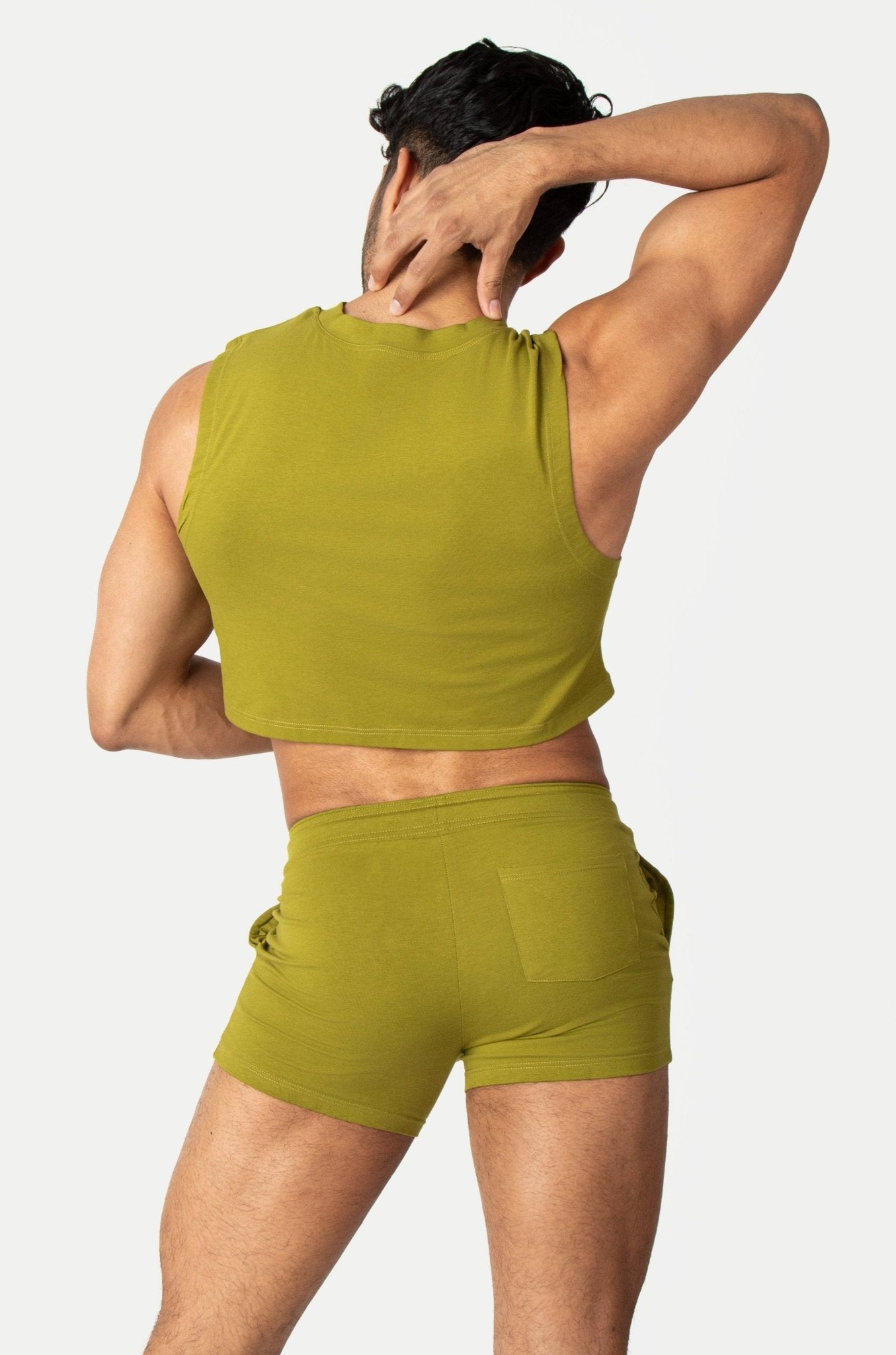 VERS Crop Tank - Olive - AWRY