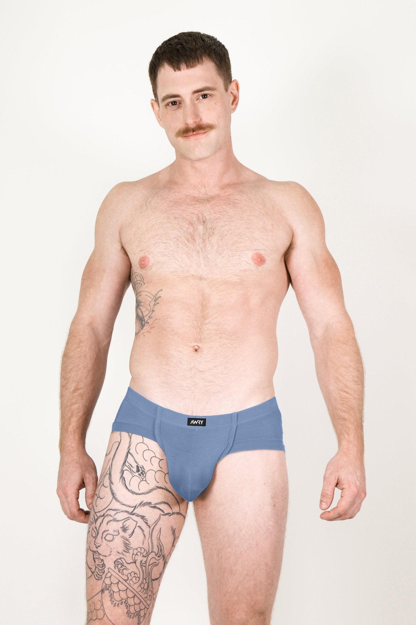 VOGUE Briefs - Steel Blue - AWRY