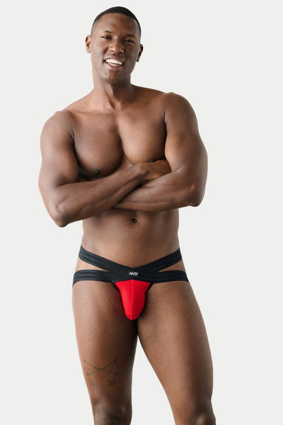 X Jockstrap - Red - AWRY