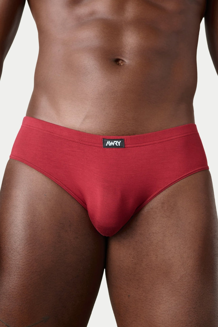ZERO Briefs - Maroon - AWRY