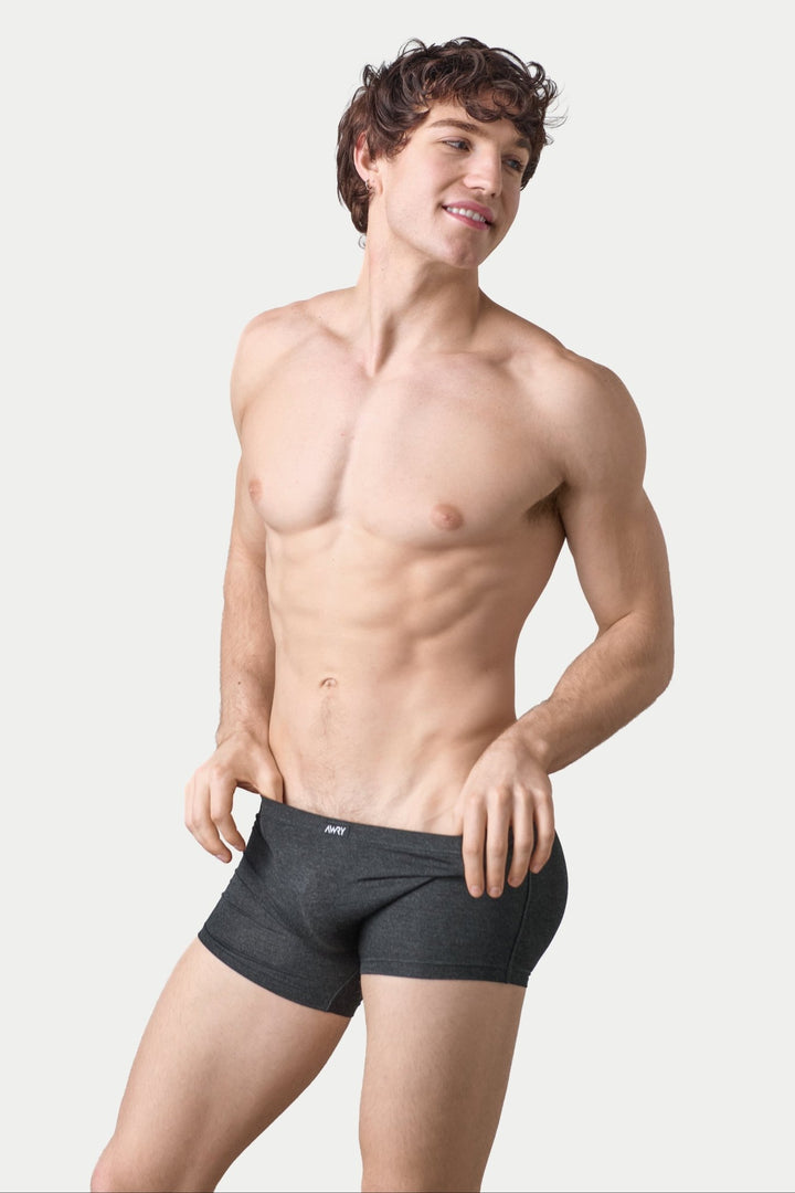 ZERO Trunks - Dark Heather Gray - AWRY